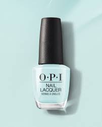 esmalte uñas opi menta turquesa claro azul gelato on my mind