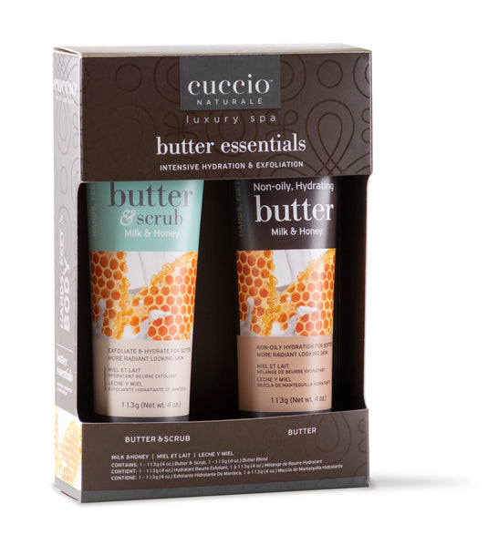 Pack Butter crema y exfoliante Leche y Miel Cuccio