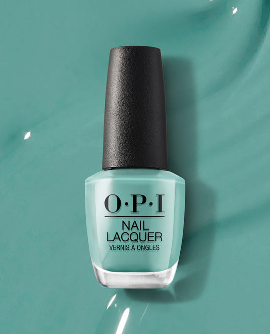 esmalte uñas opi verde agua turquesa verde nice to meet you